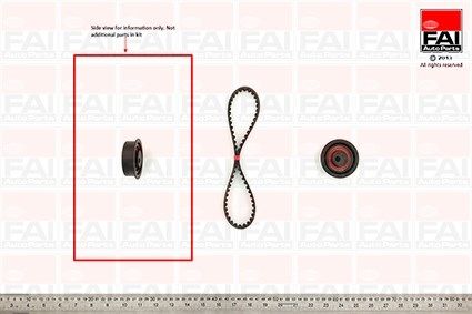 FAI AUTOPARTS Hammasrihma komplekt TBK463